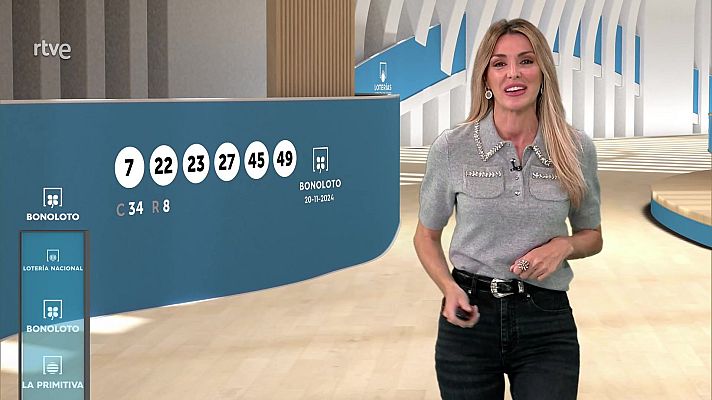 Loterías - Sorteo de la Bonoloto del 20/11/24