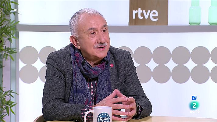 Cafè d'idees - Álvarez espera negociar la reducció de jornada amb Puigdemont