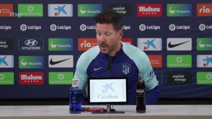 Fútbol - Simeone: "Muchas veces se malinterpreta nuestra idea del juego"