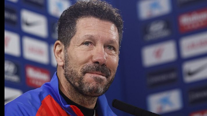 Fútbol - Simeone: "Soy un agradecido al Atlético de Madrid por estos 700 partidos"