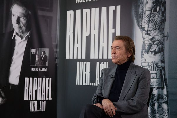Telediario 2 - Raphael estrena su disco número 86, titulado 'Ayer aún'