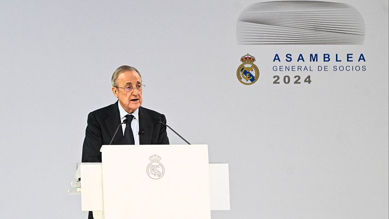 Florentino Pérez habla en la asamblea del Real Madrid | Ver