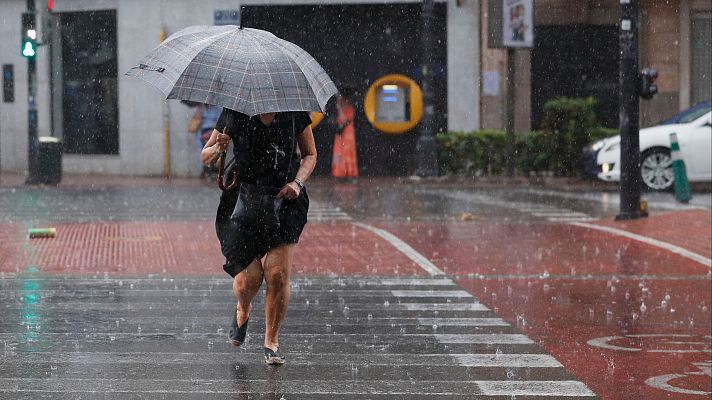El tiempo - Un frente frío asociado a la borrasca Bert trae más nubes, lluvias y viento