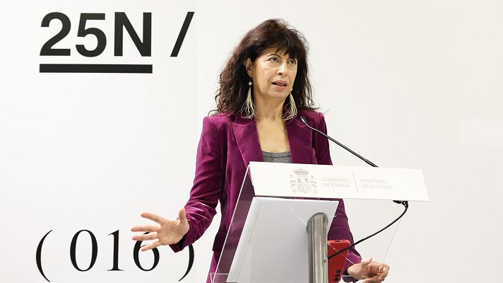 25N, día de la Eliminación de la Violencia contra la Mujer: la ministra de Igualdad, Ana Redondo