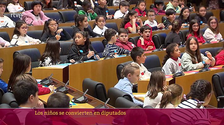 Parlamento - Niños Diputados