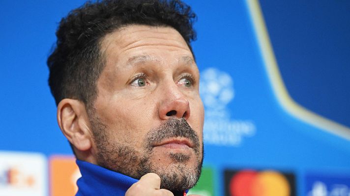 Fútbol - Simeone: "La nueva Champions te obliga a tener un punto más de atención"