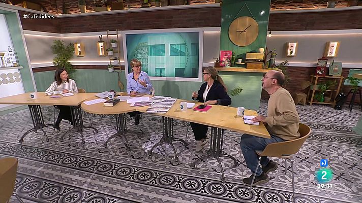 Cafè d'idees - Antoni Castells, Dolores Redondo i la lluita per dirigir ERC