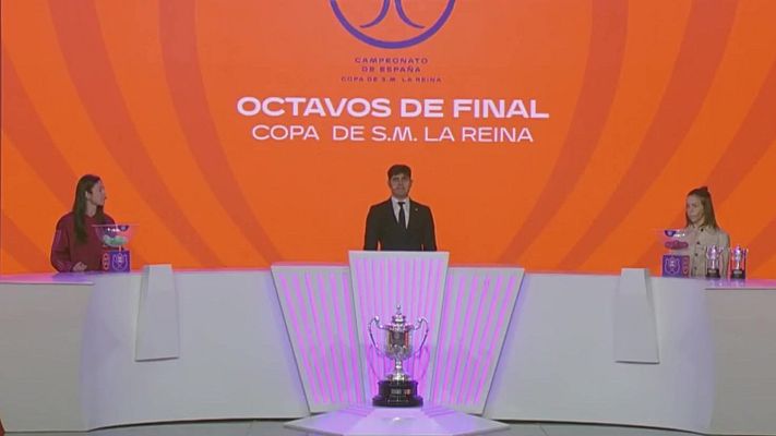 Fútbol - Sorteo Copa de La Reina