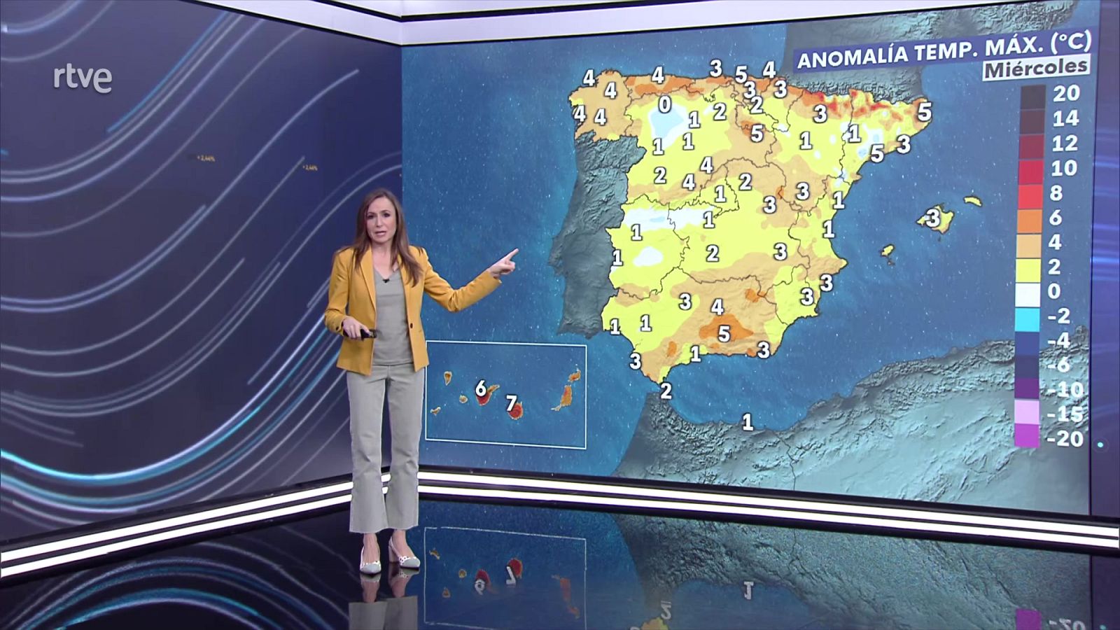Descenso notable de las máximas en amplias zonas de la meseta Norte, alto Ebro y Cantábrico oriental - ver ahora