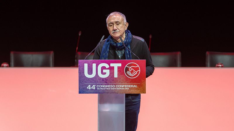 Álvarez (UGT): "Nunca se habían conseguido tantas mejoras" - La hora de La 1 | Ver