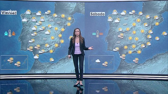 El tiempo - Brumas y nieblas matinales en las mesetas. Calima en las Canarias orientales