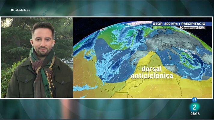 El temps - Anticicló: sol, boires, fred matinal i suavitat de dia