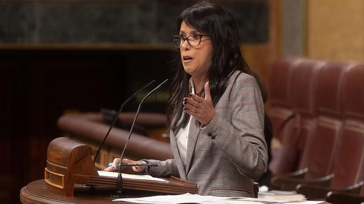 Telediario 2 - Armengol reprende el "comportamiento machista" del diputado de Vox que le gritó a una diputada "tómate la pastilla"