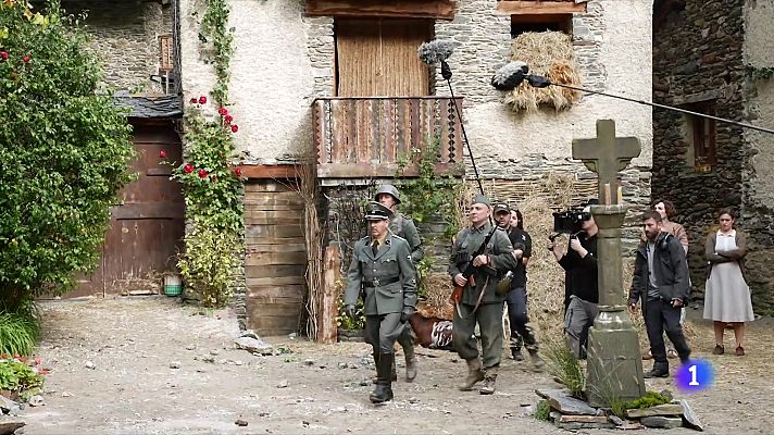 L'Informatiu - Judith Colell roda 'Frontera' al Pirineu i Barcelona