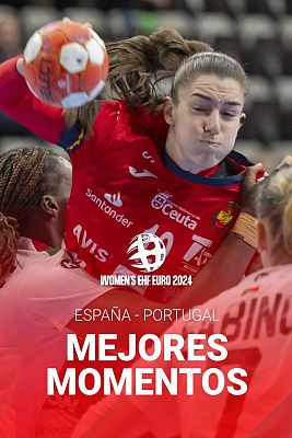 Europeo de Balonmano - Ester Somaza, clave en la victoria de España ante Portugal
