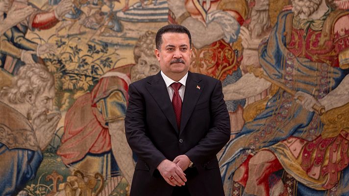 Telediario 2 - El primer ministro iraquí, Mohammed Shiá al Sudani: "Tenemos que ser conscientes de la raíz de este conflicto"