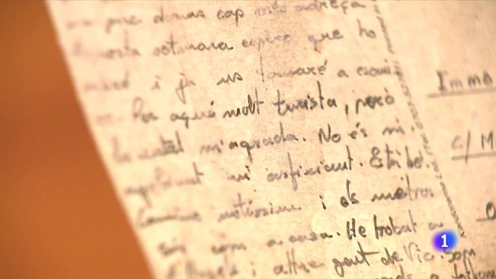 L'Informatiu - Arriba a destinació una postal de fa 34 anys