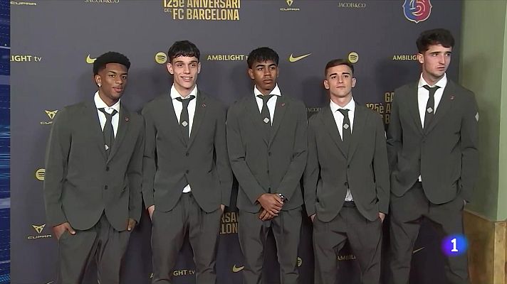 Telediario 2 - El Barça se viste de gala para celebrar su 125º aniversario