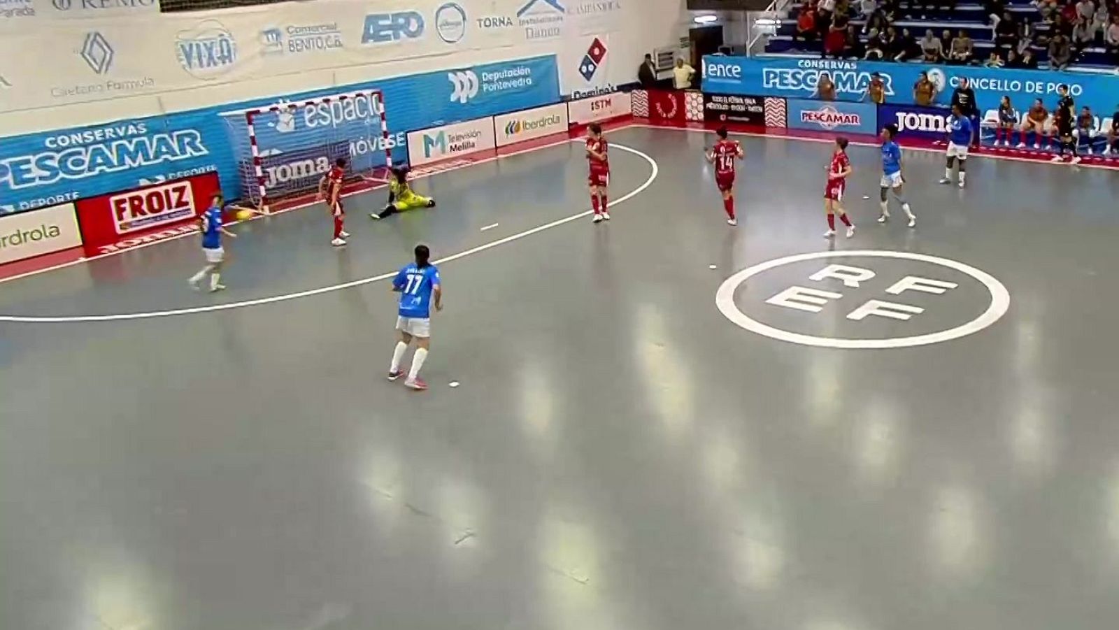 Fútbol Sala - Primera División Femenina. 12ª jornada: Poio Pescamar - Melilla Ciudad Deporte Torreblanca - ver ahora