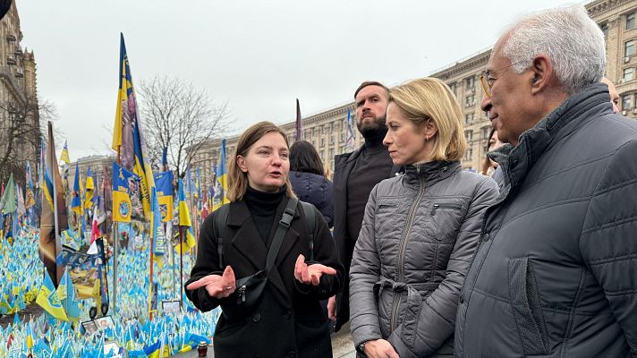 Telediario Fin de Semana - Costa y Kallas inician sus mandatos europeos desde Kiev