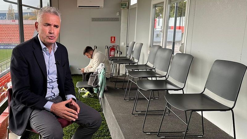 Manolo Sánchez, en RTVE, antes del Cacereño - Atlético de Copa - Copa del Rey | Ver