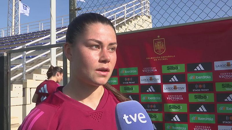 María Méndez: "Tenemos unas ganas tremendas de jugar con Francia" | Ver