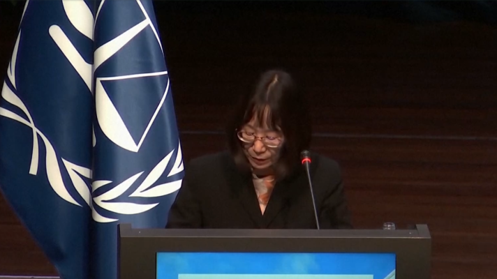 Telediario 2 - La Corte Penal Internacional acusa a Rusia y Estados Unidos de presiones y amenazas contra la organización