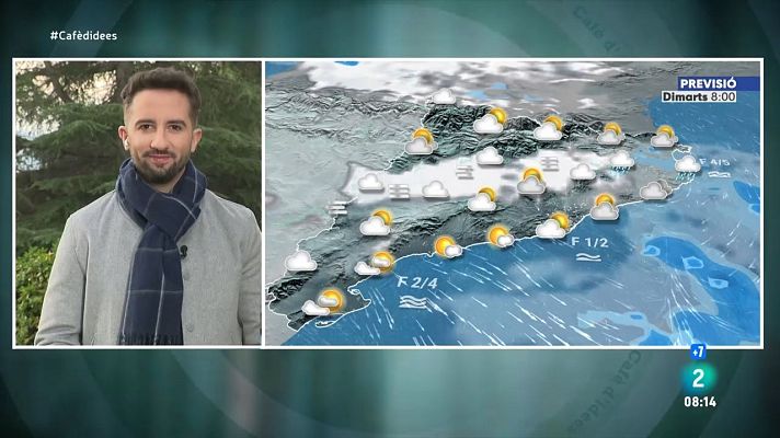 El temps - Dimarts més fred i amb alguns ruixats