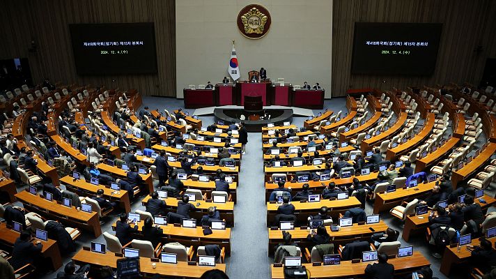 Informativo 24h - El Parlamento de Corea del Sur revoca la ley marcial declarada por el presidente