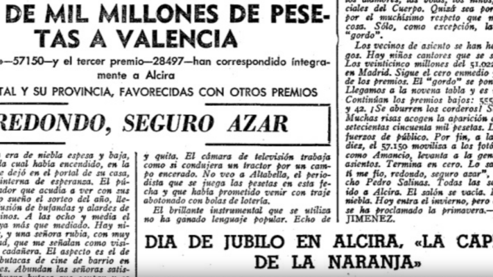 Lotería de Navidad - 1968: el Gordo de la Lotería de Navidad fue el 57150