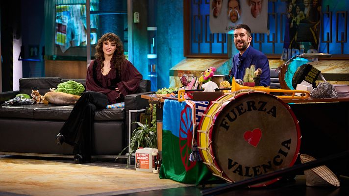 La Revuelta - Gabriela Andrada, a Broncano: "Eres más guapo en persona"