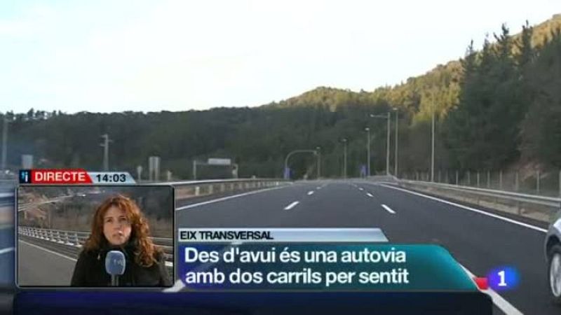 L'informatiu - L'eix transversal, desdoblat