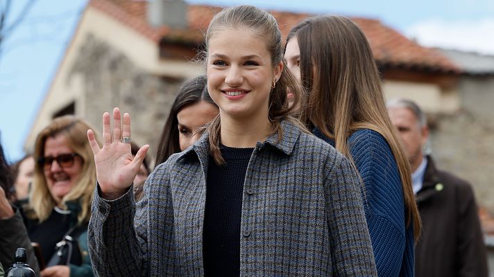 Telediario 1 - La imagen de la princesa Leonor retocada con IA, usada para una estafa