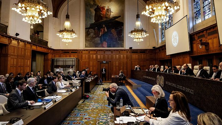 Telediario 2 - Juicio sobre el cambio climático en La Haya: cerca de cien países exigen responsabilidades