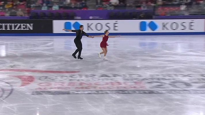 Patinaje sobre hielo - Patinaje artístico - Final Grand Prix. Programa corto Parejas
