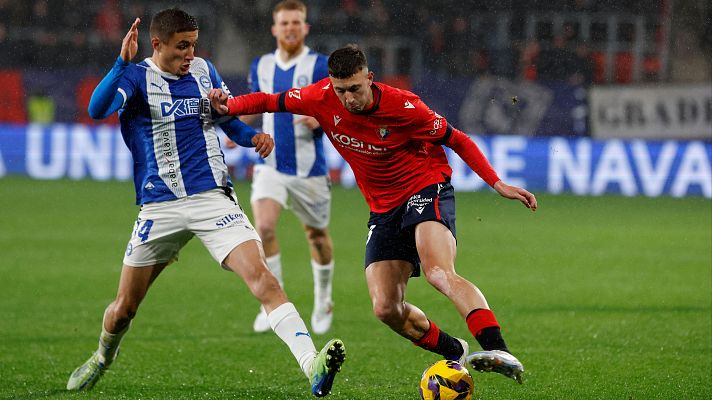 Resúmenes de LaLiga - Osasuna - Alavés: resumen del partido 16ª jornada | Primera
