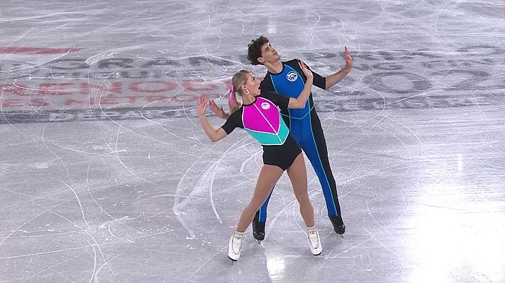 Patinaje sobre hielo - Final Grand Prix. Programa Danza