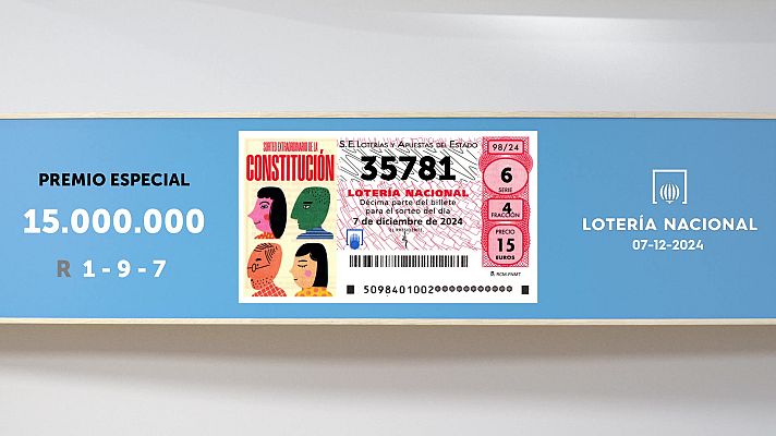 SELAE - Sorteo de la Lotería Nacional del 07/12/2024