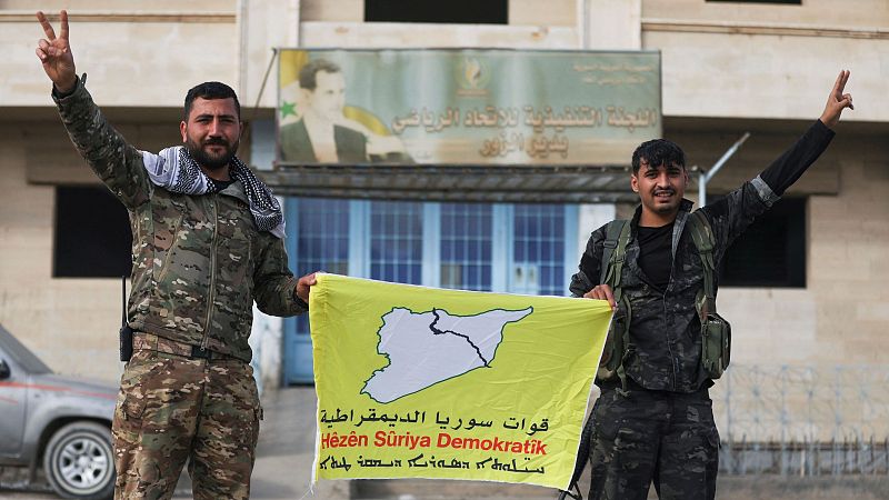 En Siria las milicias rebeldes avanzan desde varios puntos del país con el objetivo de llegar a Damasco