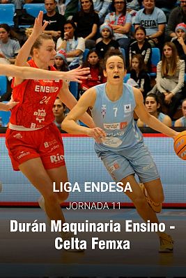 Baloncesto en RTVE - Liga Femenina Endesa. 11ª jornada: Durán Maquinaria Ensino - Celta Femxa Zorka