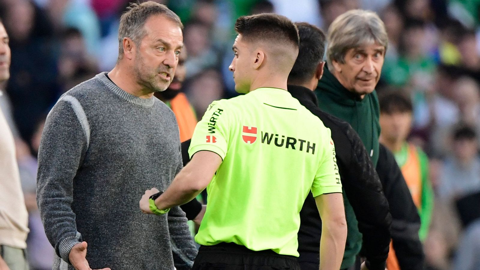 Real Betis - FC Barcelona: Hansi Flick, expulsado por protestar - Fútbol | Ver