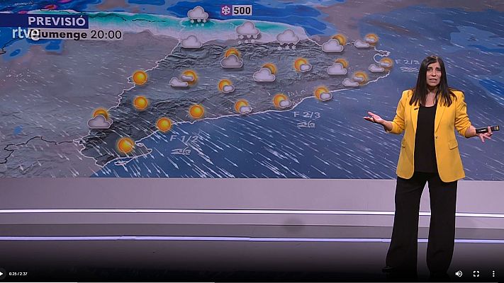 El temps - Temporal de neu, vent, mar i fred de la Puríssima