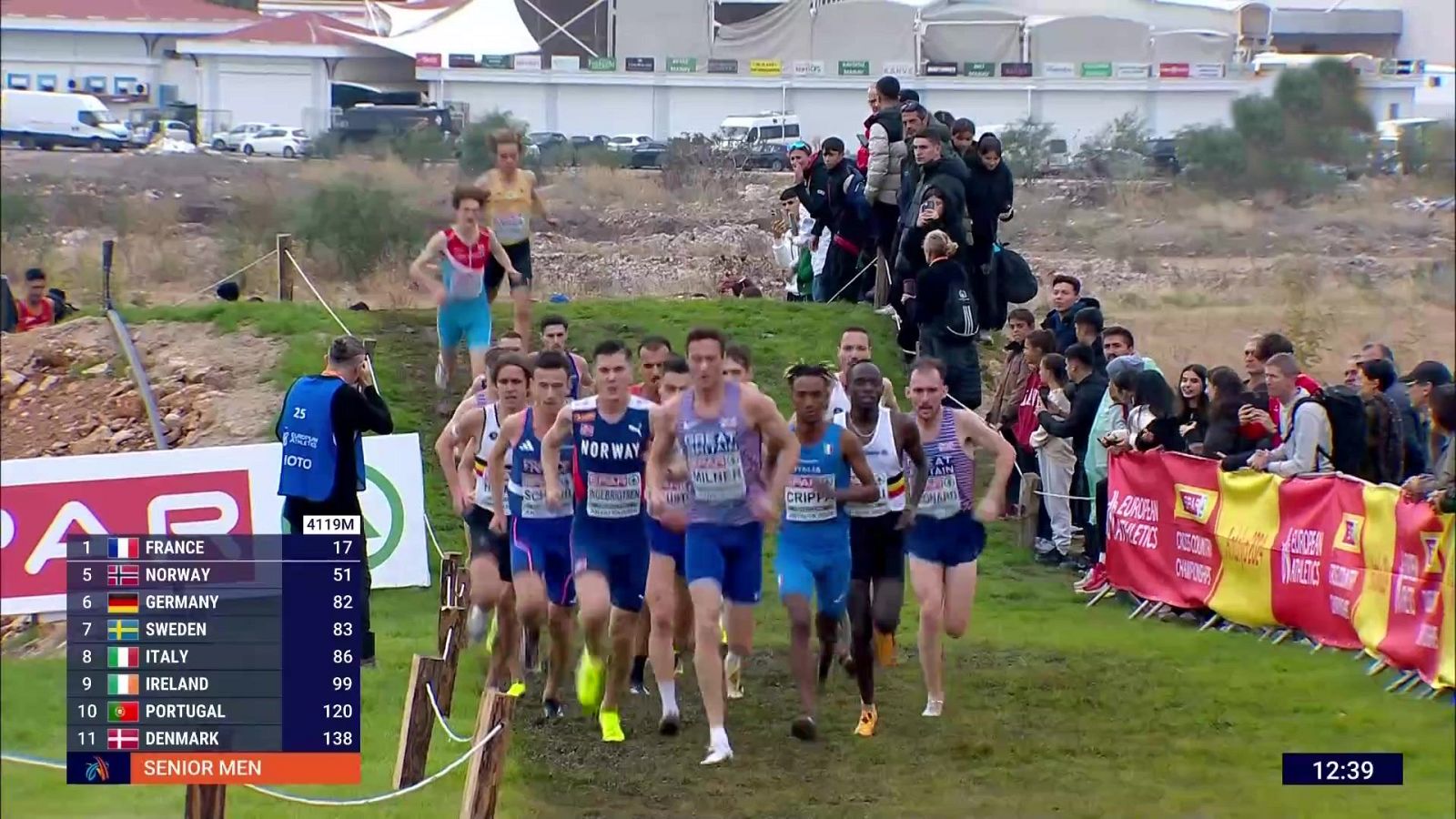 Cross - Campeonato de Europa. Carrera Sub-23 Masculina - ver ahora