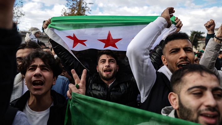 Telediario Fin de Semana - Irán está centrado en el conflicto con Israel, mientras Catar y Turquía apoyan algunos grupos rebeldes