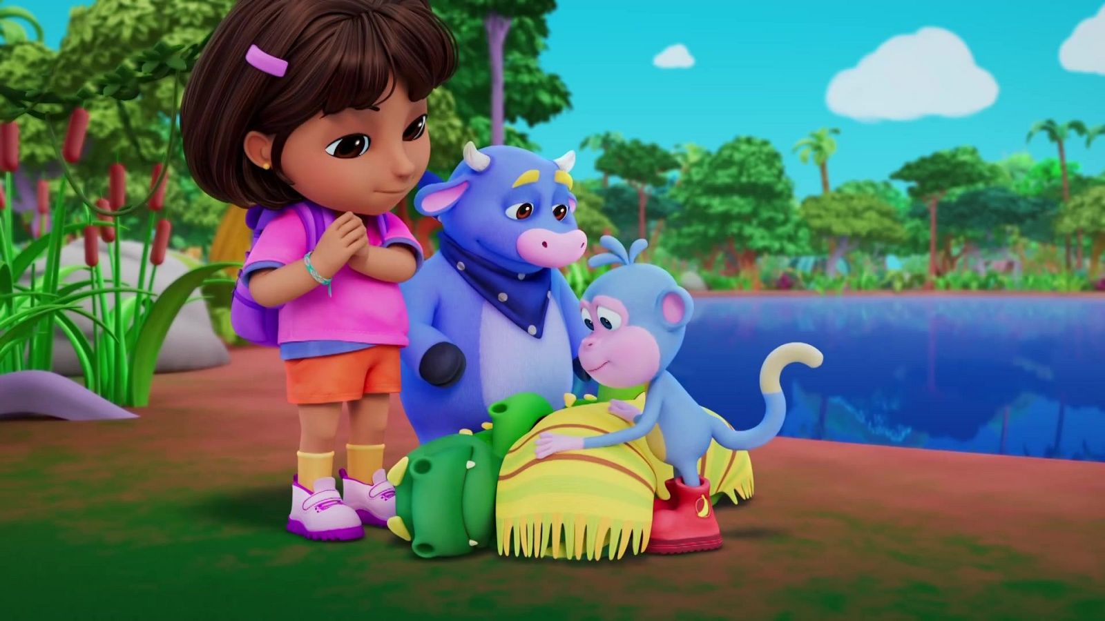 Cocodrilos a dormir - Dora | Ver