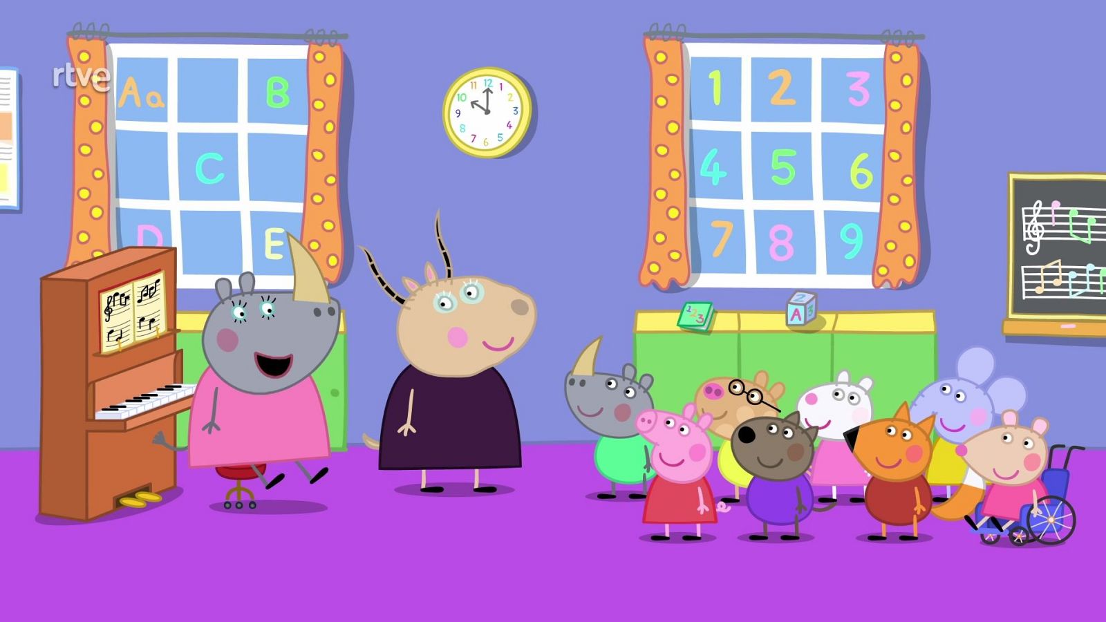 Peppa Pig - La clase de canto - Peppa Pig | Ver