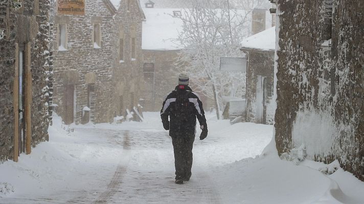 Ocho comunidades autónomas en alerta amarilla por fuertes nevadas | Ver