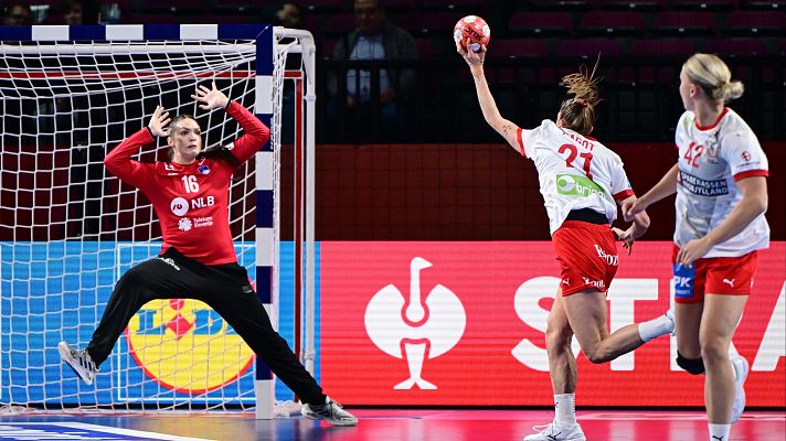 Europeo Femenino de Balonmano - Campeonato de Europa Femenino. Main Round Dinamarca - Eslovenia