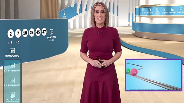 Loterías - Sorteo de la Bonoloto y Primitiva del 09/12/2024