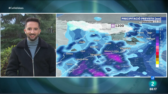 El temps - Dimarts fred i hivernal a l'espera de més pluja i neu